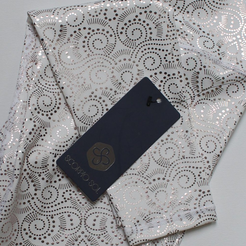 Scorpio Sol High Waist Legging Rose Gold
